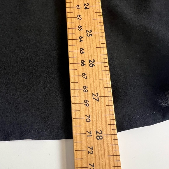 Point Zero Relaxed Fit Short Sleeve Blouse - Career/Casual - Black - Picture 7 of 7